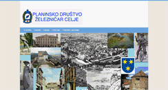 Desktop Screenshot of pd-zeleznicar-celje.org